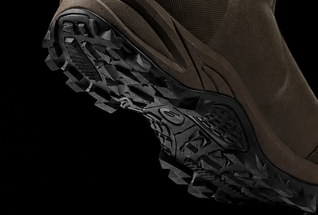 Endurance rugged boot sole